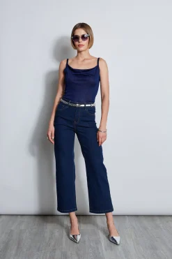 Elie Tahari Wide Leg Jean- Bottoms