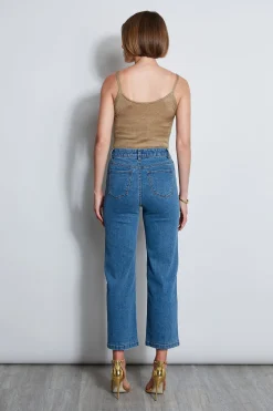 Elie Tahari Wide Leg Jean- Bottoms