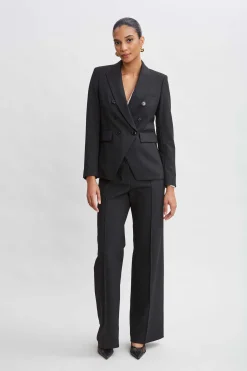 Elie Tahari Wide Leg Pant- Bottoms|Suiting