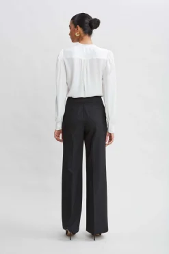 Elie Tahari Wide Leg Pant- Bottoms|Suiting